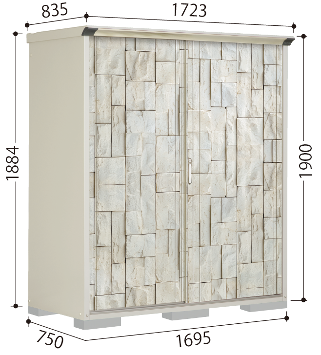 タクボ物置 P-177ATE3