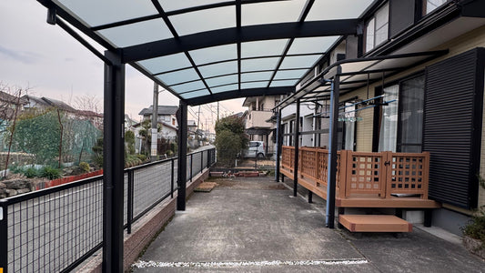 熊本県熊本市　カーポート新設工事