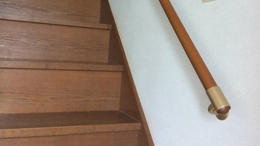 東京都府中市　階段手すり設置工事