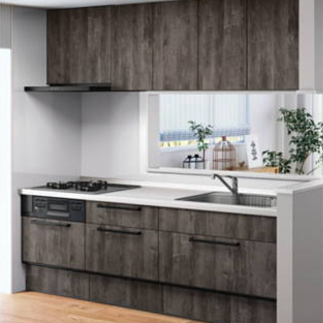 システムキッチン　ラクエラ標準工事セット