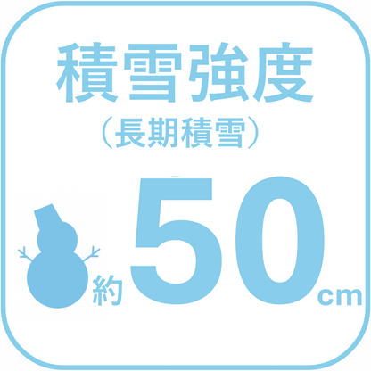 DCMセレクト折板カーポートN　2台用55-55