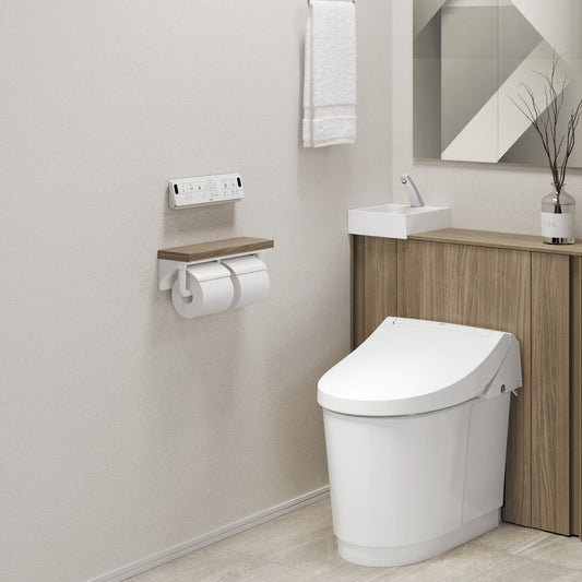 キャビネット付きトイレ　JフィットI型標準タイプ（手洗付）シャワートイレH1グレード