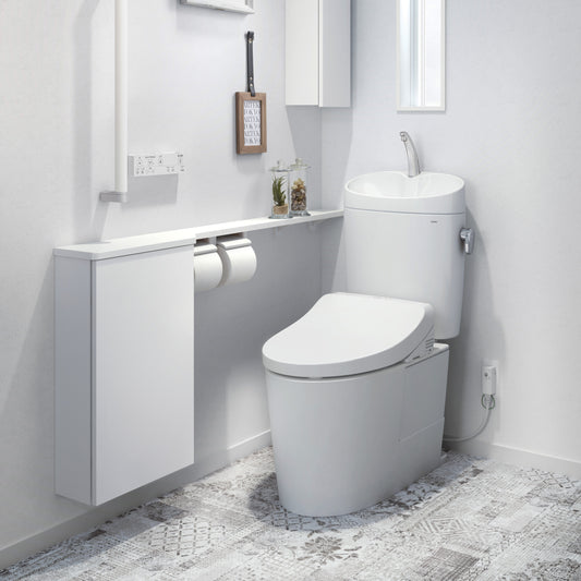 節水トイレEX+DCM＆TOTOオリジナルウォシュレットTCF8KMDC1+便器洗浄ユニットTCA527