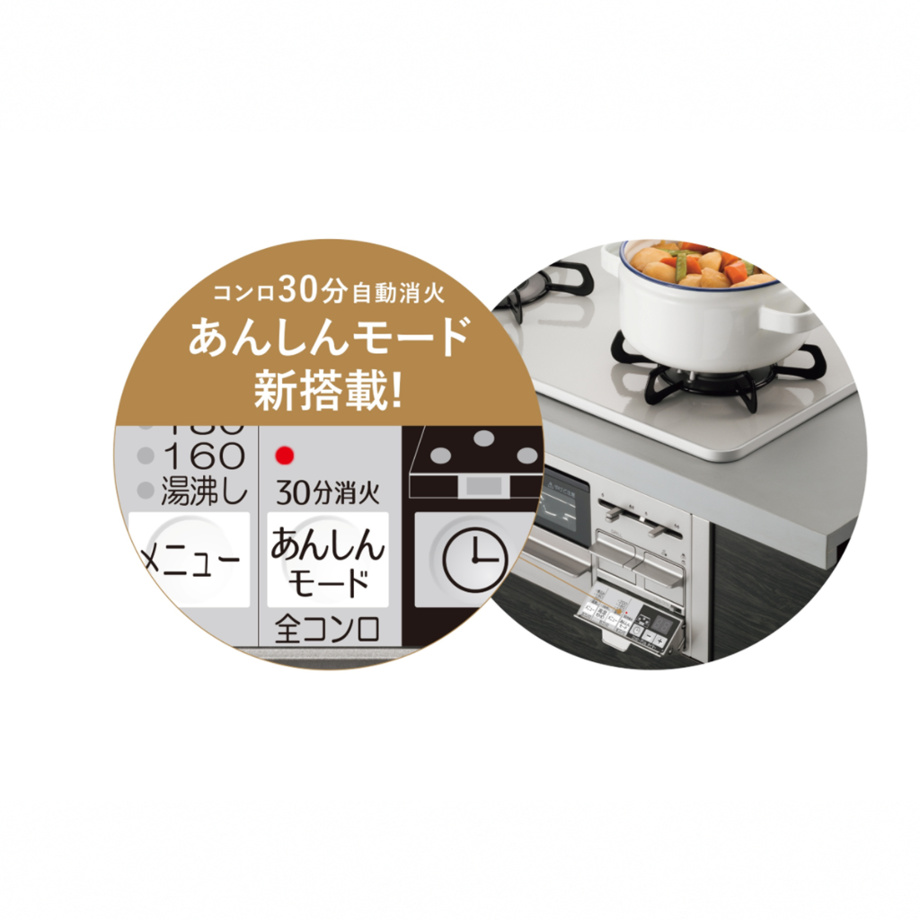 ビルトインコンロ　ICD６W６G