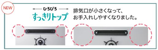 ビルトインコンロ　PD-829WS-U60GH