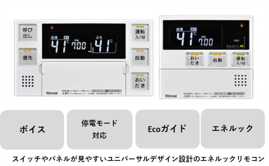 高効率ガス給湯器　RUR200ESAW+MBC-240V（A）
