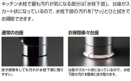 キッチン用ワンホールタイプ シングルレバー　RJF-971Y