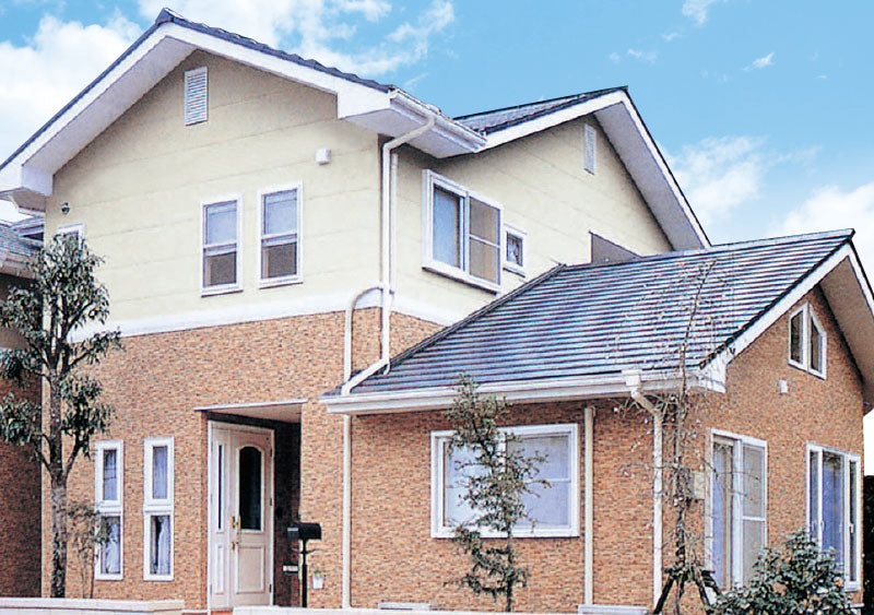 外壁塗装（水性シリコン）足場、高圧洗浄、下塗り1回・上塗り2回